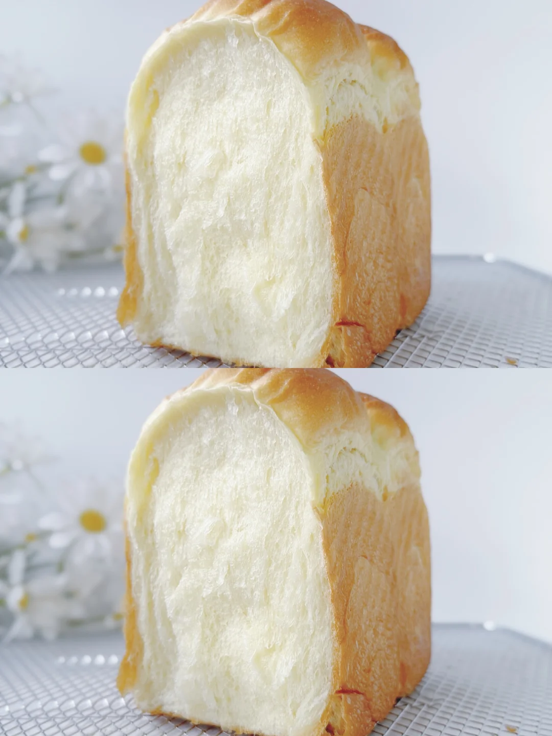 波兰种淡奶油吐司🍞 奶香浓郁！柔软拉丝！