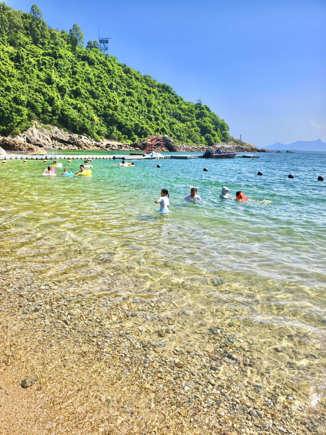 谁懂啊‼️深圳玻璃海遛娃，以为出了国！