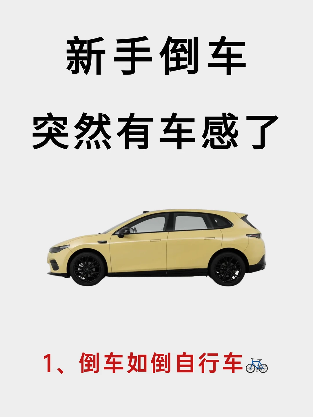 逼自己看完，你的停车会很牛⚠️新手倒车必看