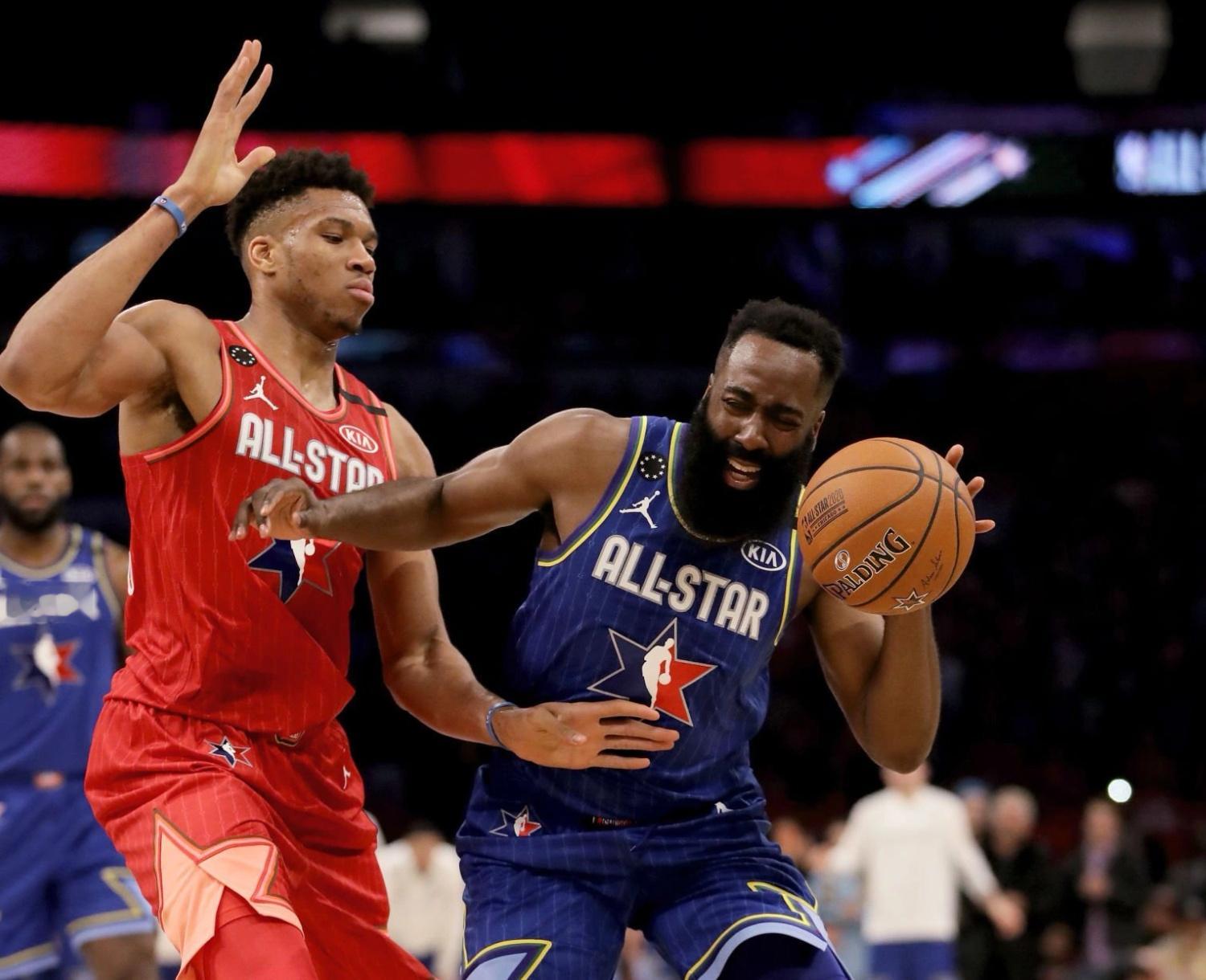 香珀特：字母在关键时刻和哈登一样没有稳定持球终结招式  前NBA球员伊...