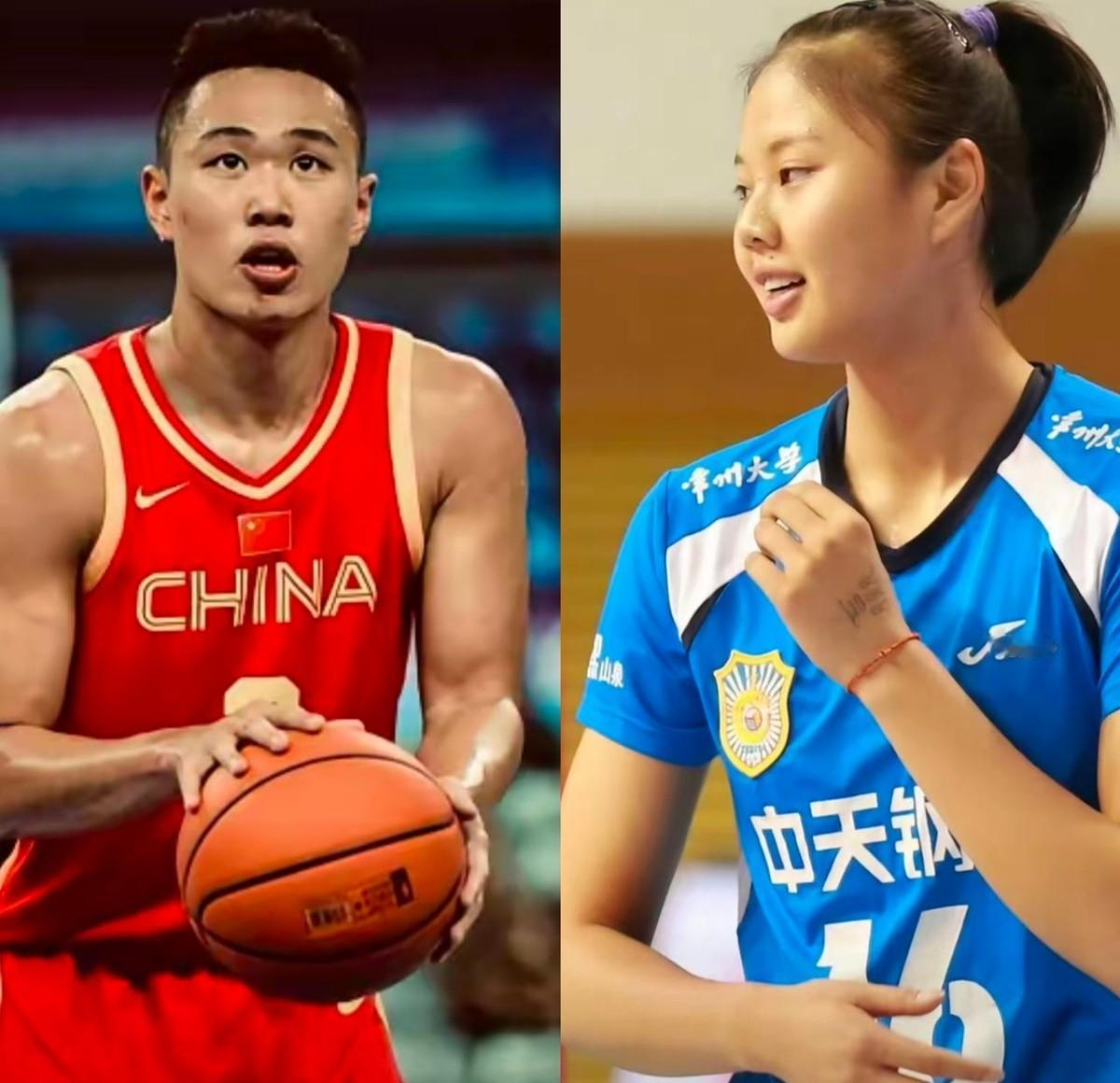 男篮MVP对着镜头说崇拜女排队长，一群人张嘴就是“篮排恋”！
贺希宁去名古屋看女排比赛，赛后发视频点名龚翔宇，说她“久经沙场，球队非常重要的一员，场上非常全能，还是奥运会冠军，我非常崇拜她”。同一年出生，国家队集训住同一栋楼，算是邻居。7月香港世联赛他就去看过一次，名古屋亚运又连看两场。结果呢？评论