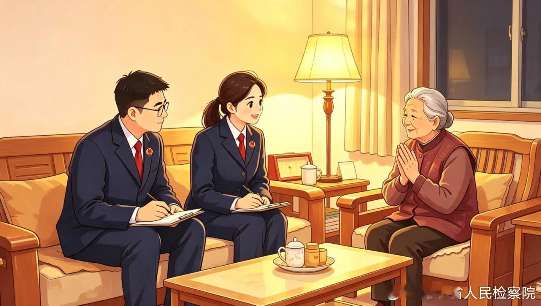 #鄂检新闻#【七旬爹爹的赡养费，有着落了🎉】“多亏了你们的帮助，我的生活有了希望。”近日，嘉鱼县人民检察院对一起赡养纠纷支持起诉案进行回访，70多岁的张某紧紧拉着检察官的手道谢。2026年初，张某因女儿小何多年未履行赡养义务，向嘉鱼县人民检察院申请支持起诉。检察院审查发现，张某年事已高 ​