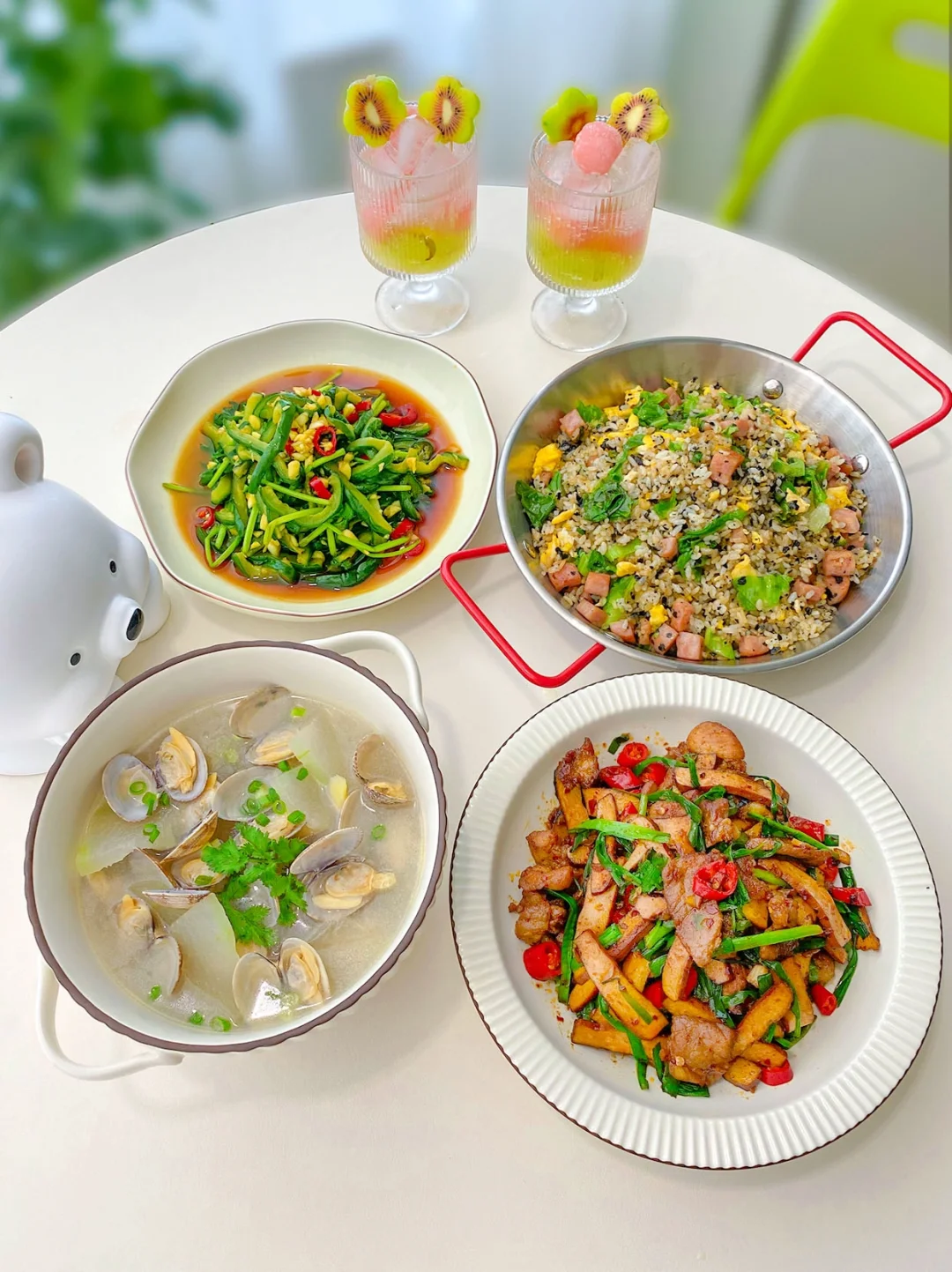 Day51｜紫菜炒饭 香干炒肉（附教程）❗️