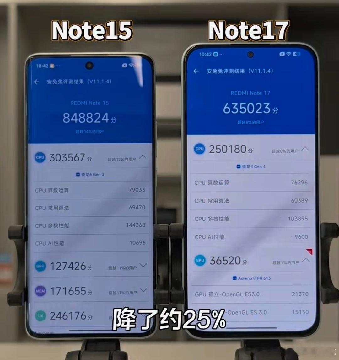 红米Note17电池确实是增配了！​​​