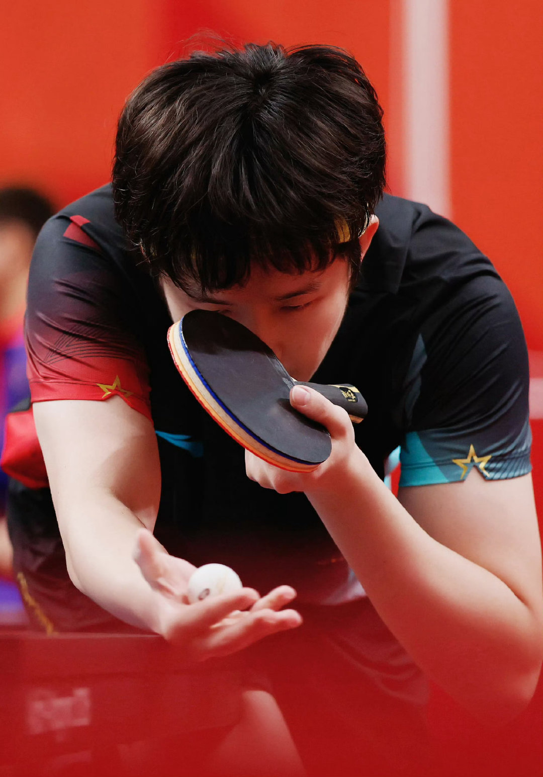 #亚运会乒乓球# 新皮肤，好帅[么么哒]中国男乒加油🏓 ​