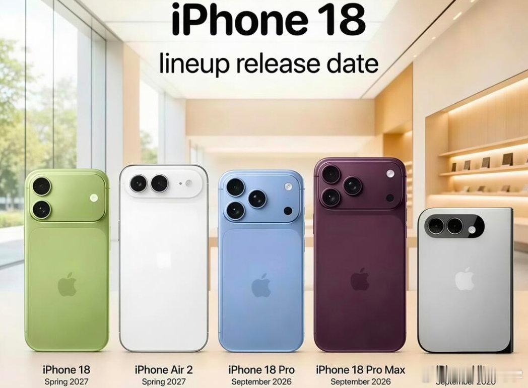 iPhone18标准版推迟到明年才上市，这意味着：

1，普通用户下半年没有新一代基础 iPhone 可选，只能买旧款 iPhone17，或者加预算上 Pro
2，中端市场会被安卓旗舰抢占
3，苹果高端销量再涨一波

当然，延迟上市根本原因我觉得应该还是芯片量产和Ultra产能占用限制。#新品驾到##新机来了# ​