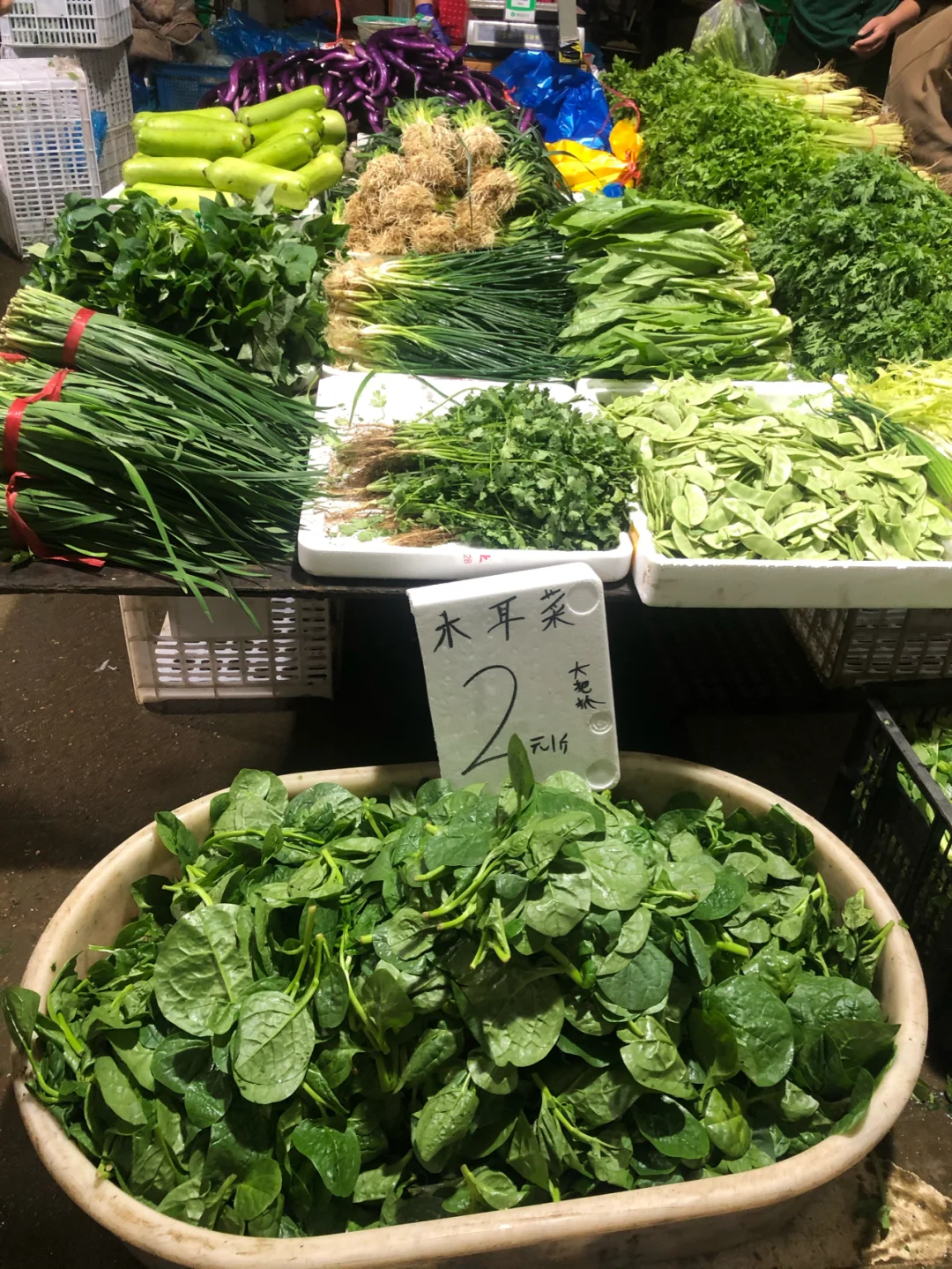 美姐姐日常逛菜市场，你们觉得菜贵吗