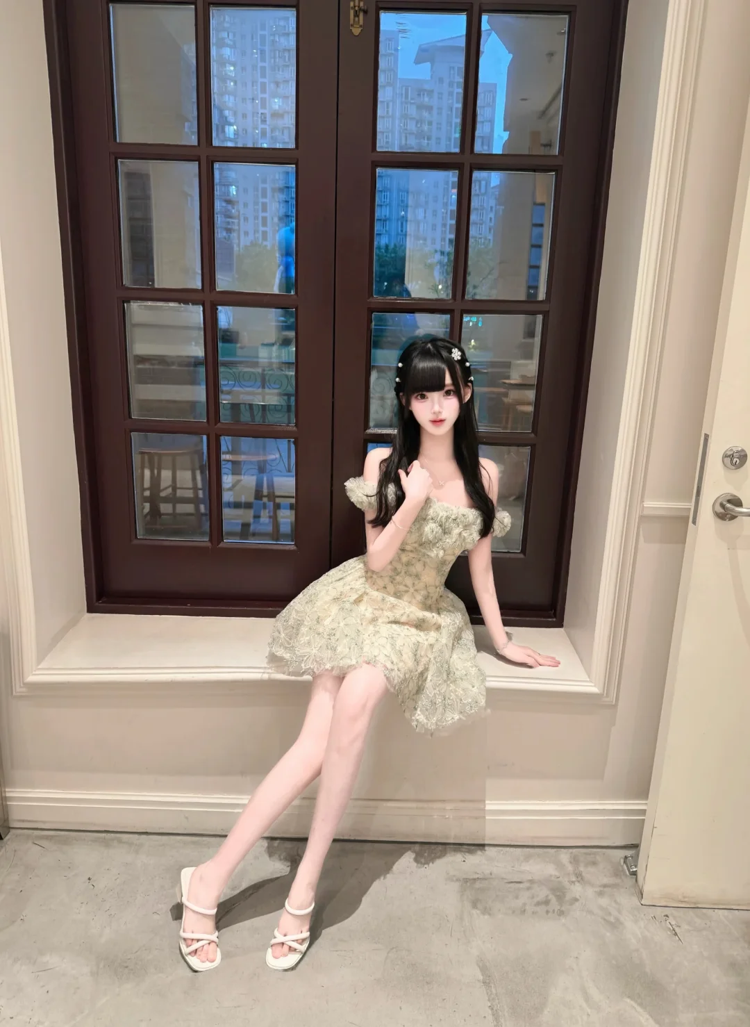 越南裙子真的好美好优雅！