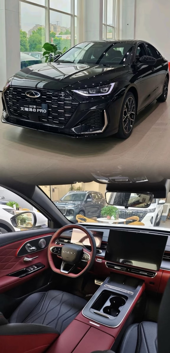 预算10‑14万想买轿车，既要颜值、动力，又要智能配置，一定要去试驾27款艾瑞泽8 Pro❤️
	

	
🚗外观运动感拉满
凌波展翼蜂窝格栅，溜背轿跑车身，双边四出真排气，运动轮毂搭配红色卡钳，整车姿态很战斗，不管是年轻人开还是家用都很耐看 。
	
💪鲲鹏双动力可选
▪️1.6T｜197匹马力，310N·m扭矩，WLTC油耗6.5L，加92号汽油，城市通勤代步够用，用车成本低
▪️2.0T｜254匹马力，390N·m扭矩，零百6秒级加速，CTCC冠军底盘调校，后多连杆独立悬架，高速稳，超车干脆，喜欢驾驶感直接冲2.0T。
	
✨油电同智座舱，告别油车卡顿
✅高通8255旗舰芯片，2秒开机，车机丝滑流畅，本地AI大模型，方言也能识别，断网也可以语音控制
✅15.6英寸2.5K超清大屏，防眩光，阳光下看屏幕也清晰
✅全新怀挡设计，释放中控储物空间，540°全景透明底盘，新手停车无压力
✅高配猎鹰500智驾，支持高速NOA领航辅助、自动泊车、循迹倒车，燃油车里难得的高阶智驾
	
🛋...