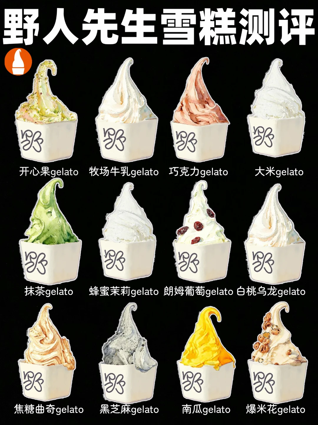 🔥野人先生雪糕全测评‼️不会选的看这篇✅