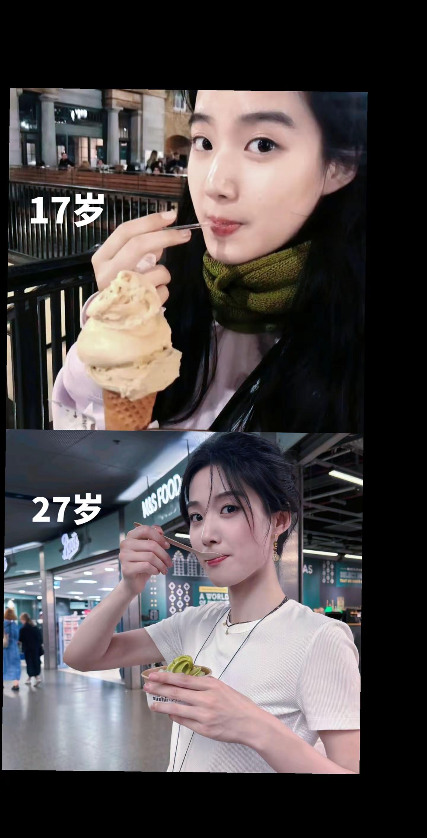 十年前是青涩素人 十年后是荧幕闪光的卢昱晓 每一步走的踏实厚重卢昱晓