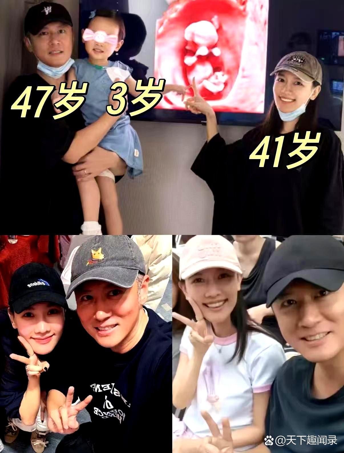 孙骁骁38岁生下头胎，我不觉得稀奇；41岁怀上二胎，我也没觉得意外。但让我没想到的是，孙骁骁这二胎竟然是自然怀上的。
今天任重发文，配图是一家人指着B超单的照片，配文写着“意外的惊喜，也是我们共同的期待”。
估计任重和孙骁骁两人原本就有备孕计划，不然也不会说是共同的期待。
不过，他们肯定 ​