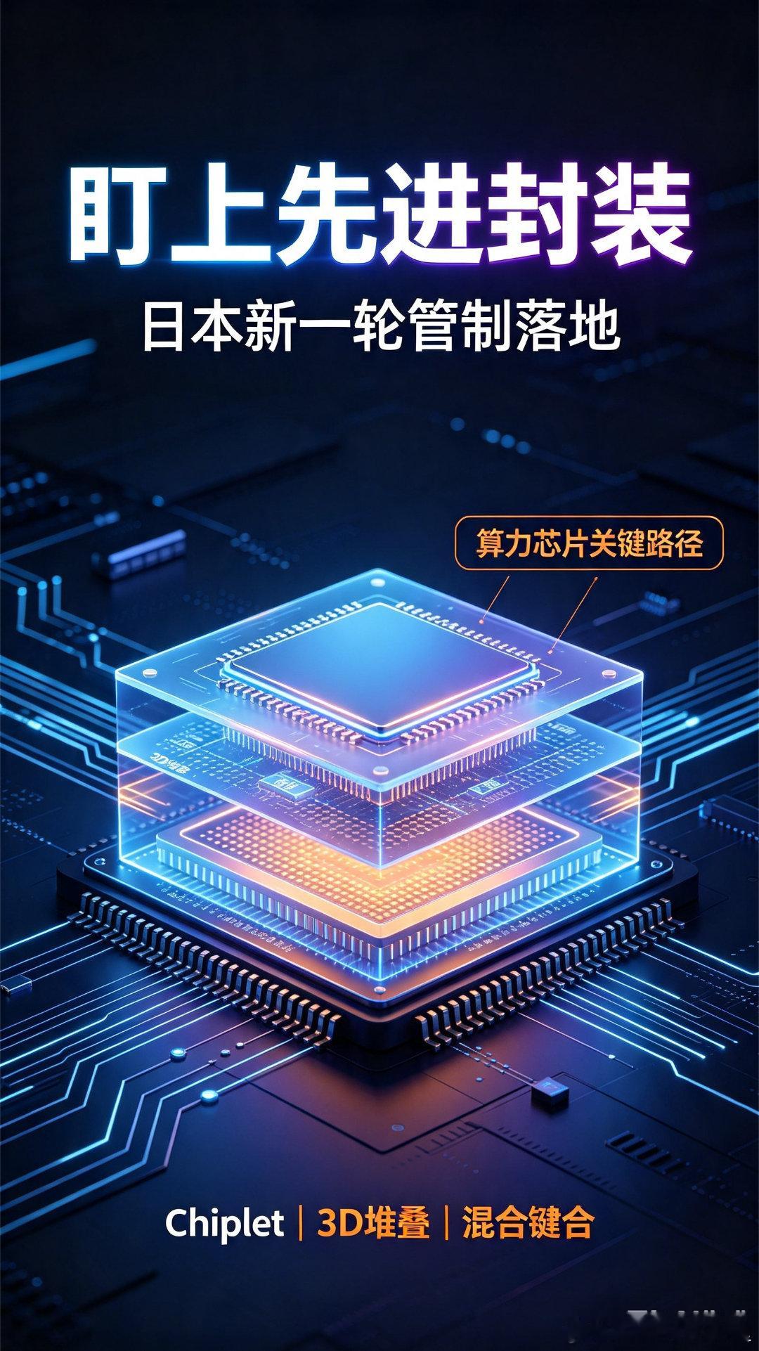 半导体封锁再升级：从前道制程延伸至后道封装，全方位收紧审核  8月1日...