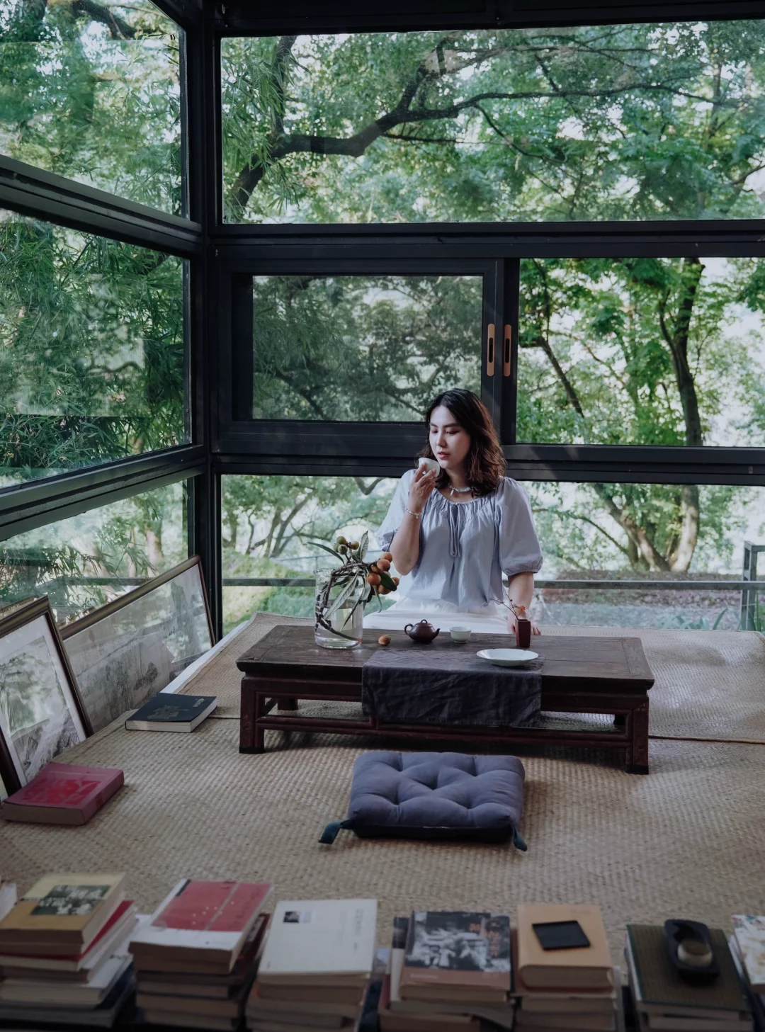 重庆缙云山毛姐茶室 | 隐匿山间的惬意时光