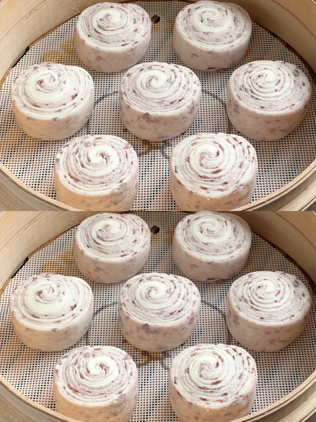 可以撕着吃的牛奶红豆卷！层次超多～松软香甜