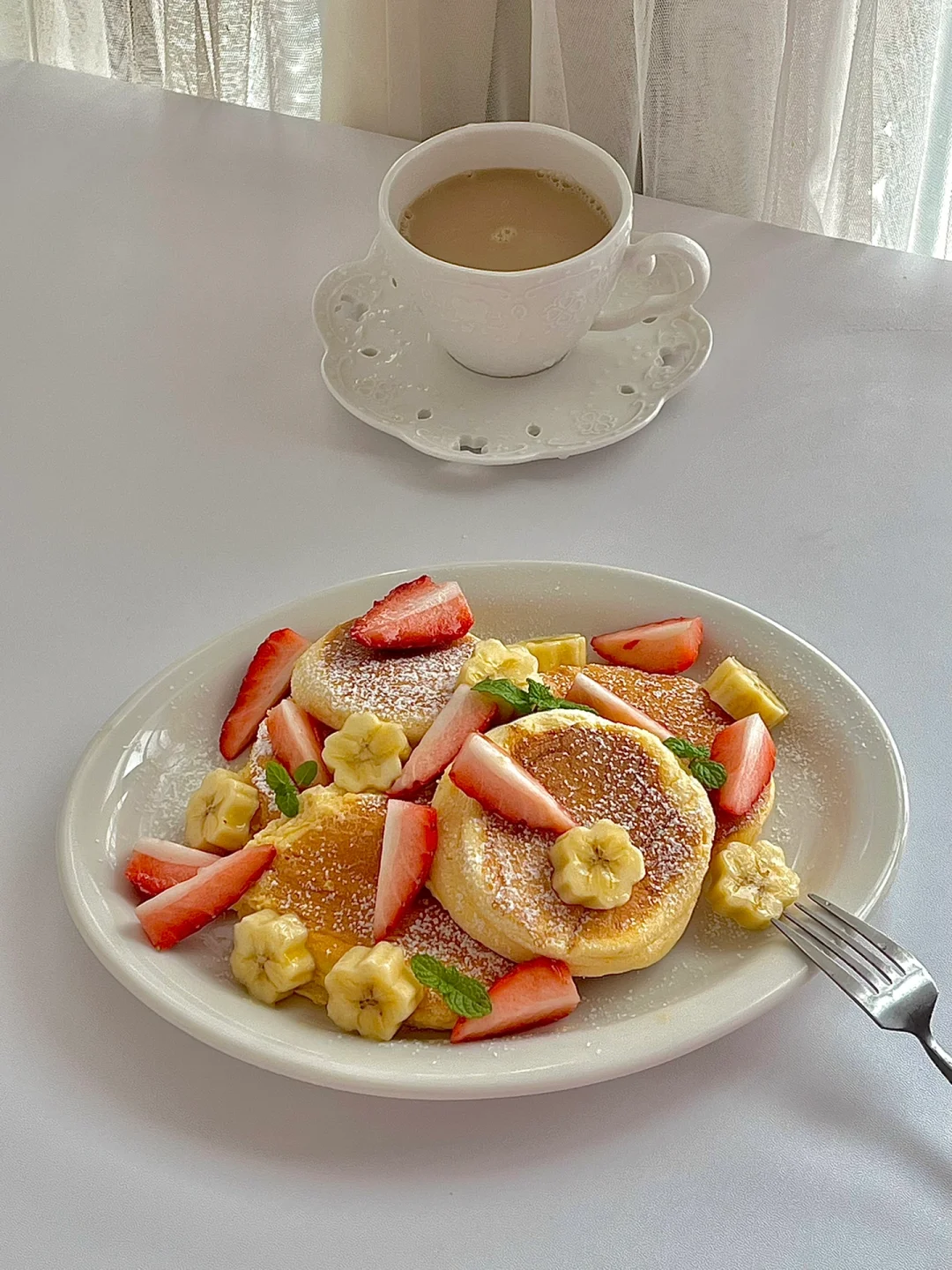 ☀️左滑⬅️带你们用不粘锅做软乎的舒芙蕾😋