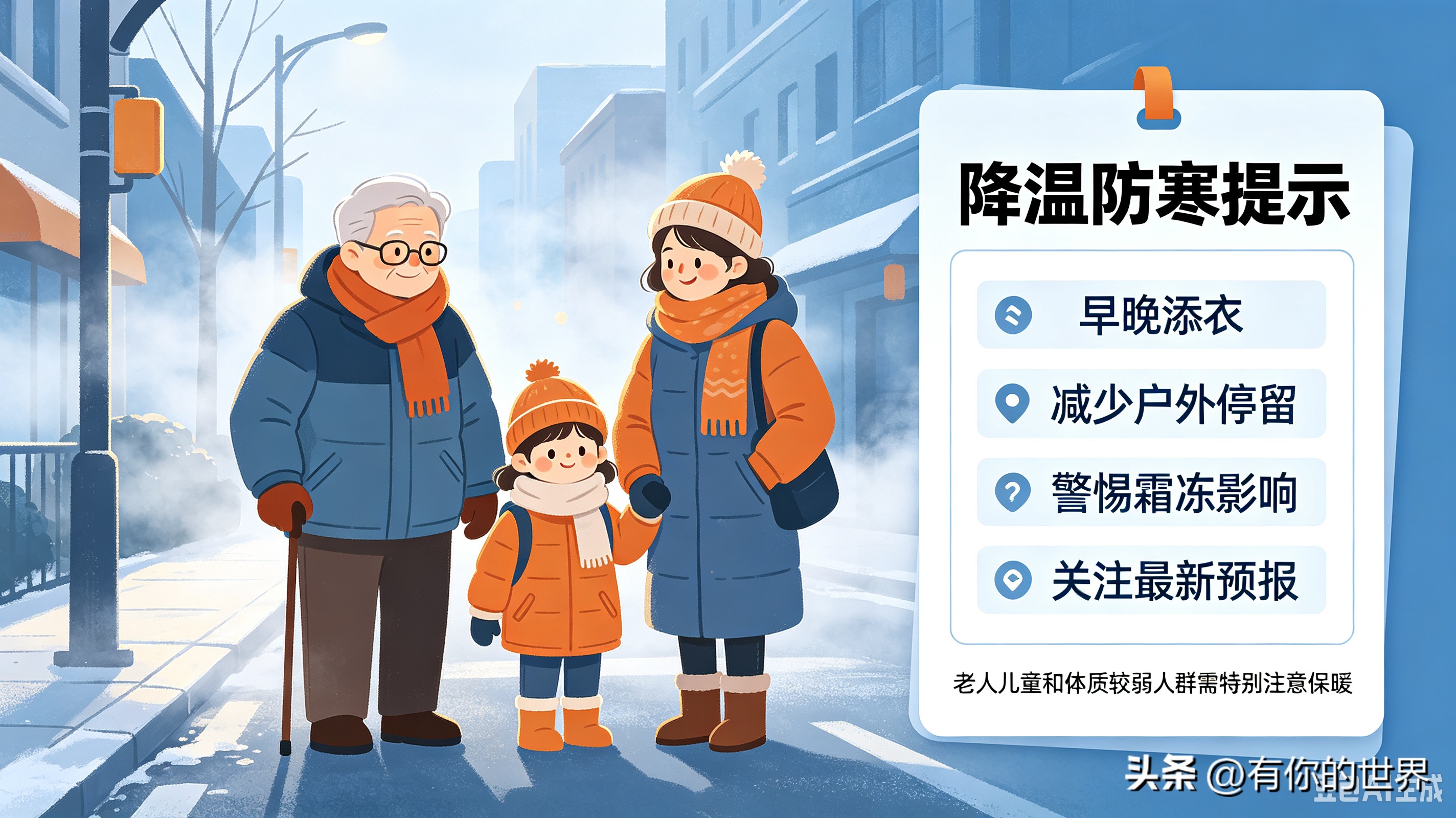 冷空气即将来袭！北方多地迎断崖降温，局地降幅超10℃
 
近期我国天气格局即将迎来明显转折，一股较强冷空气正在蓄力南下，北方多地将迎来一轮大范围降温天气，部分地区气温降幅可达10℃，昼夜温差拉大，公众需及时添衣防寒。
 
据气象预报显示，这股冷空气自北向南推进，率先影响内蒙古、东北、华北等北方区域。