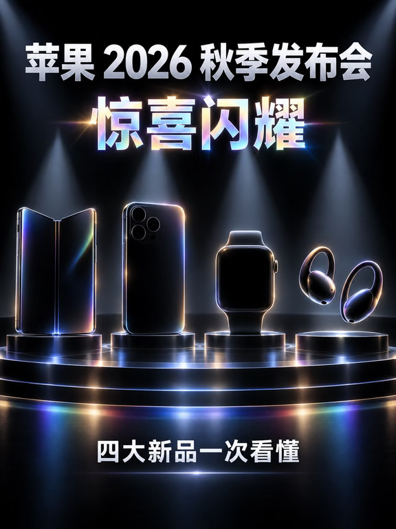 苹果2026发布会｜4大新品速览