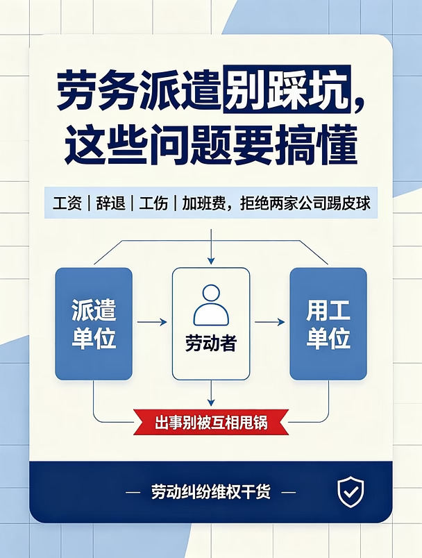 劳务派遣这些坑，很多人维权都踩了