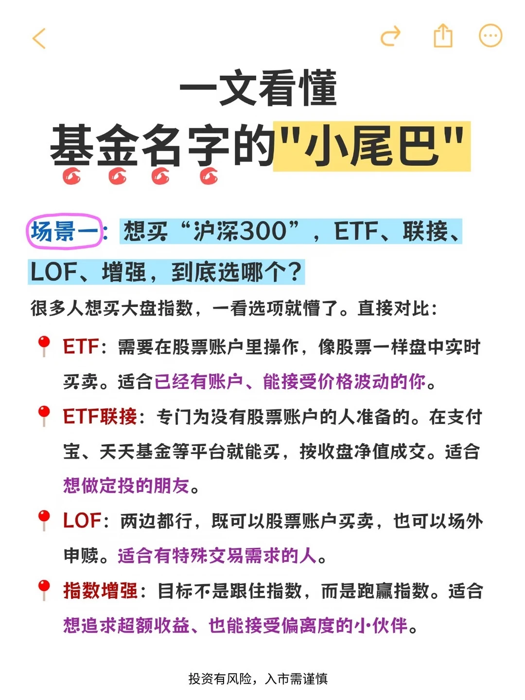一文看懂基金名字的“小尾巴”