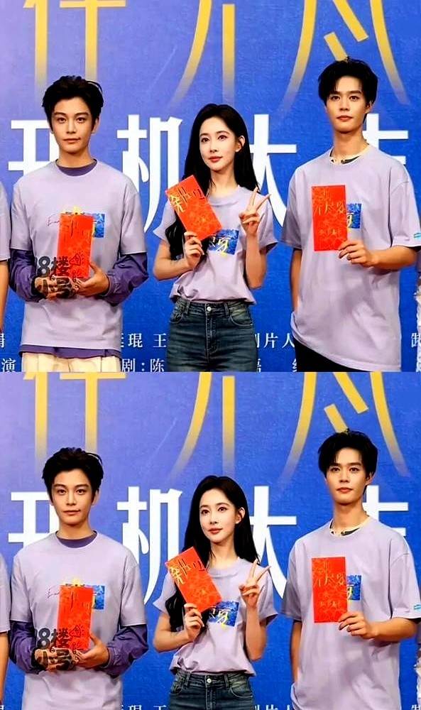 新剧刚开机，丁禹兮大概没想到，自己会被短剧出身的男二抢风头。

《爱在无尽夏》路透图里，饰演精英律师的男二柯淳宽骨架撑起西装，往那一站，松弛感直接溢出屏幕，身高压迫感十足。

网友把同框照放大，评论区全在喊“男二掀桌”。大伙儿甚至开始操心，正片播了女主孟子义到底跟谁搭。

短剧圈卷出来的演员，天天在