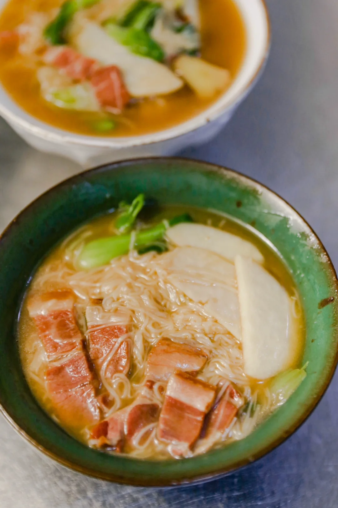 坚持做1000种面不重样（266）咸肉芋头面