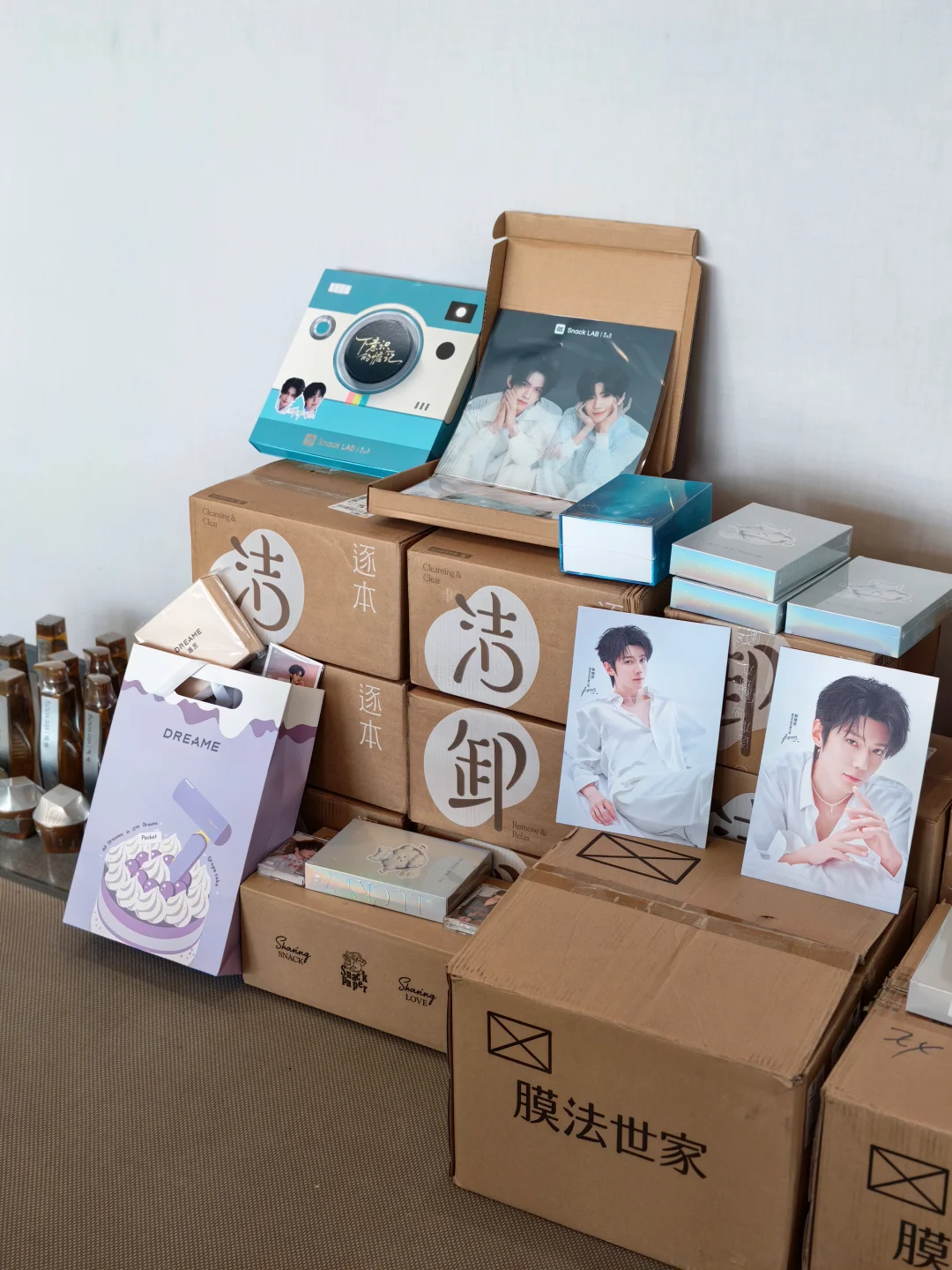 回来收货了📦还有Bop10套滋源10套未收😂