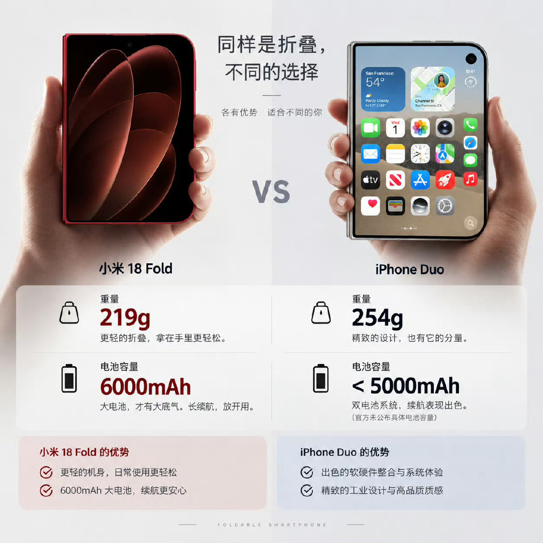 #罗永浩吐槽iPhoneDuo多处抄袭#
小米苹果，你怎么选？ ​