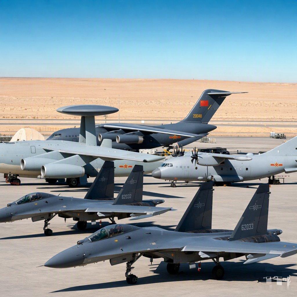 8月23日，埃及上空的首个飞行训练日。

歼-16与“阵风”F3R、米格-29M展开了1对1、2对2的异型机对抗。没有预案里的花架子，只有雷达告警声中的真实博弈。

重型机的优势在硬件。更大的机体意味着更远的雷达探测距离和更长的导弹射程。在视距外交手的阶段，歼-16握有先手权。这种硬实力的差距，不是靠飞 ​