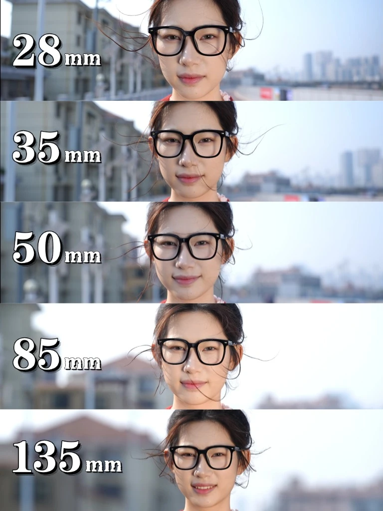 人像镜头怎么选丨不同焦段拍人像效果