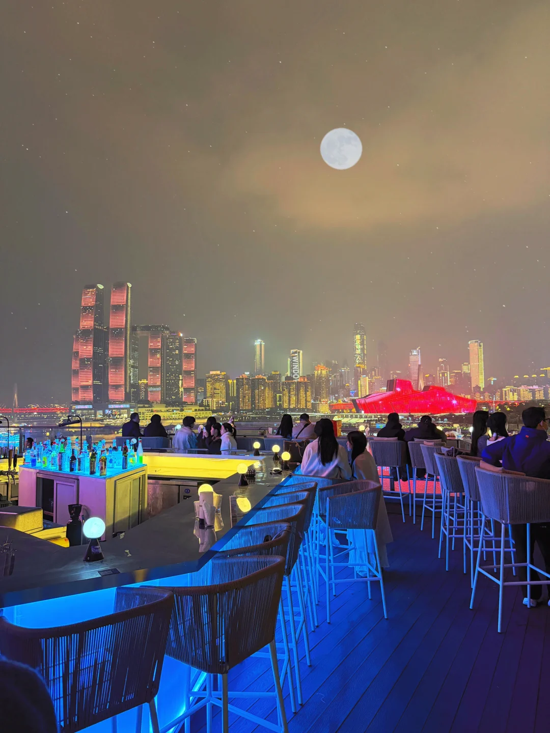 重庆的漂亮酒🍸已经next level了‼️