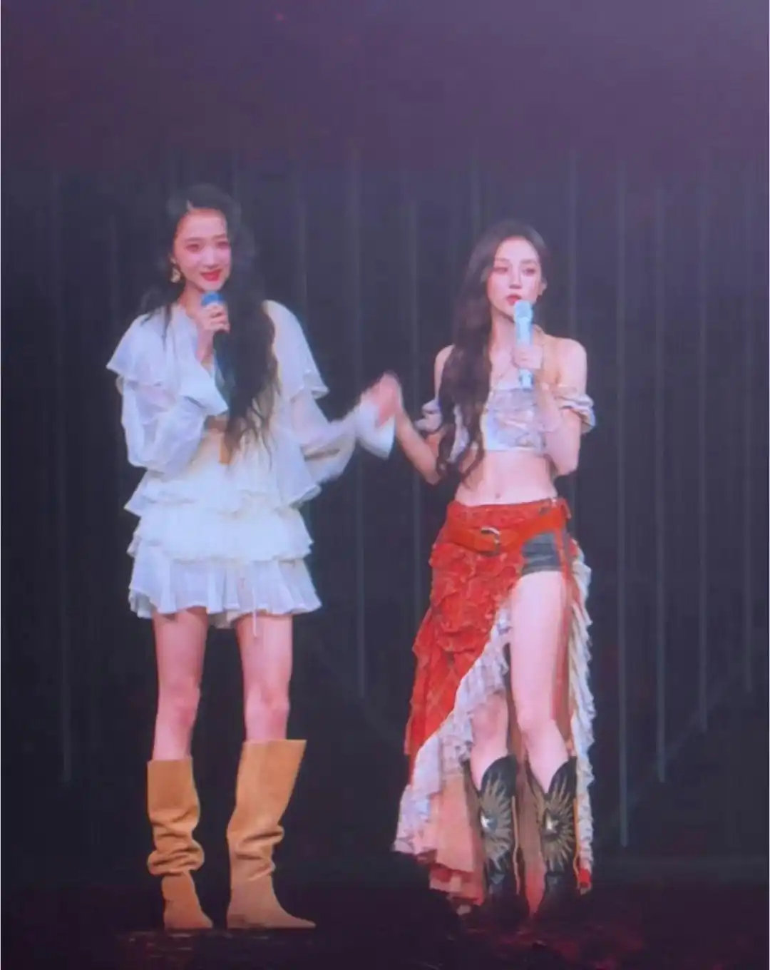 关晓彤第一次当演唱会嘉宾，为什么宋雨琦这场请对了人 ​