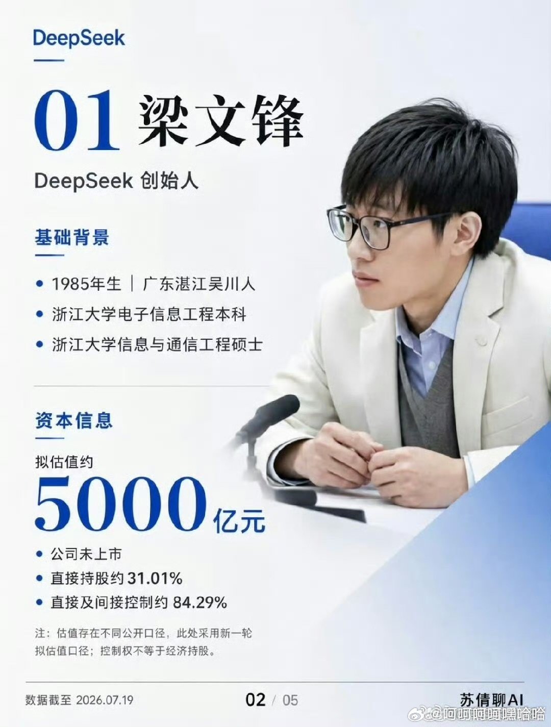 #曝DeepSeek或下场做机器人##梁文锋称DeepSeek与GPT6有差距##内娱来了五位AI艺人#凤凰网科技多方消息显示，梁文锋近期持续关注具身智能方向，围绕机器人、大模型和现实世界交互这些议题展开沟通，在思考DeepSeek要不要正式踏入这个赛道。 ​