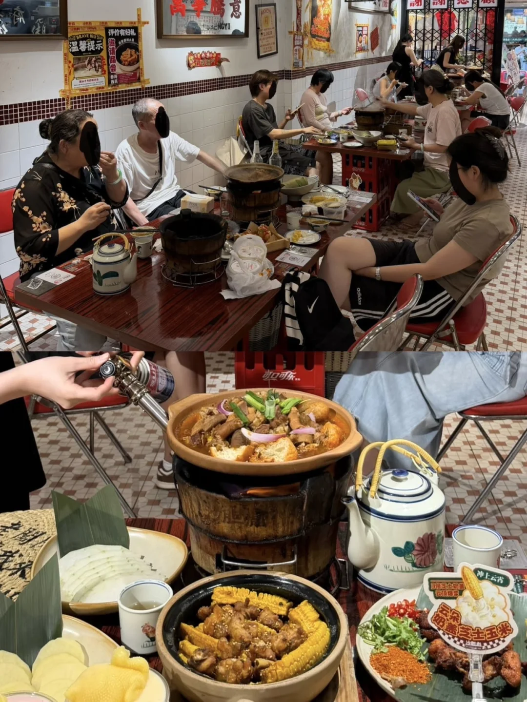 北京路一家90年代传承至今的炭炉牛杂