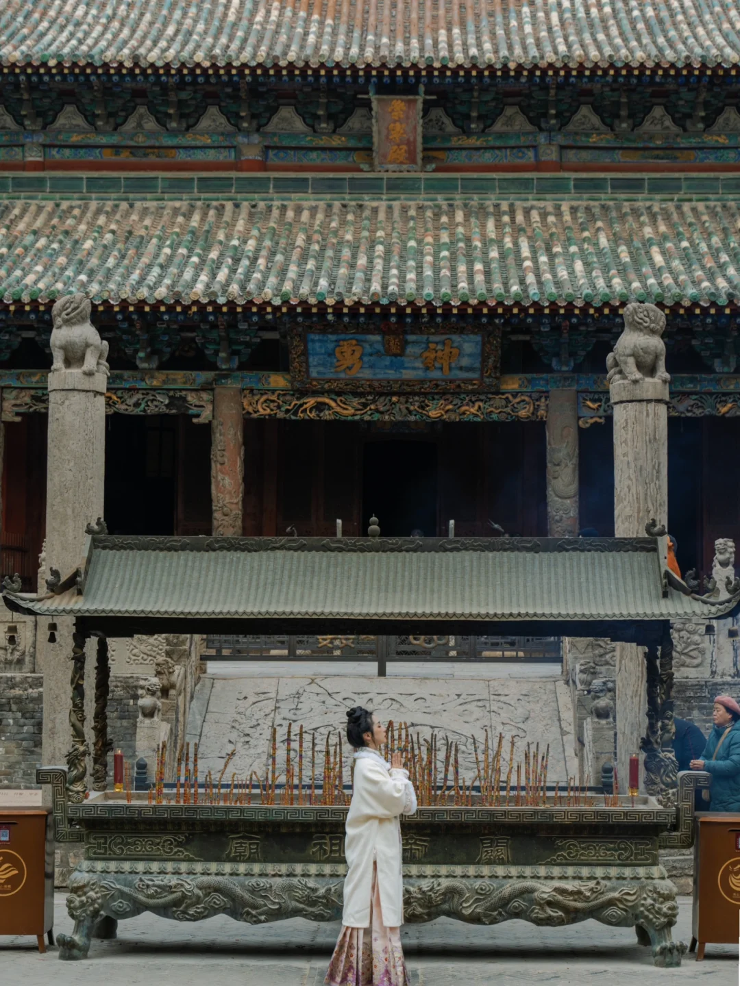 山西运城，26张图看中国形制最高的关帝庙