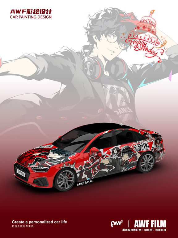 JOKER痛车登场❗❗属于怪盗的狂欢就此启程