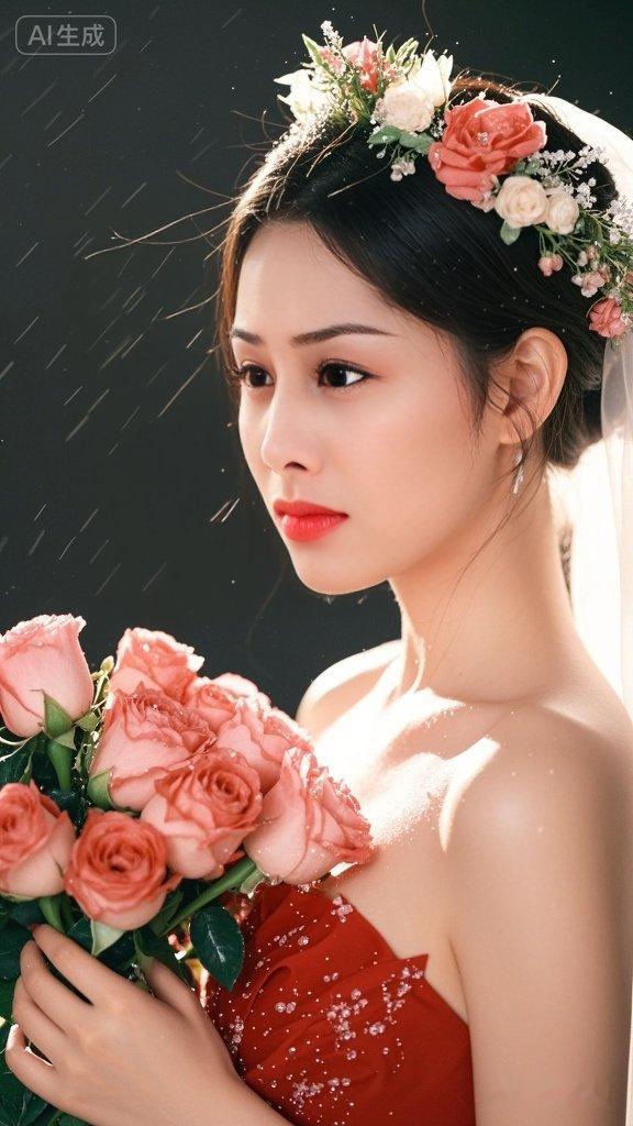 时尚新娘写真图//绝色佳人