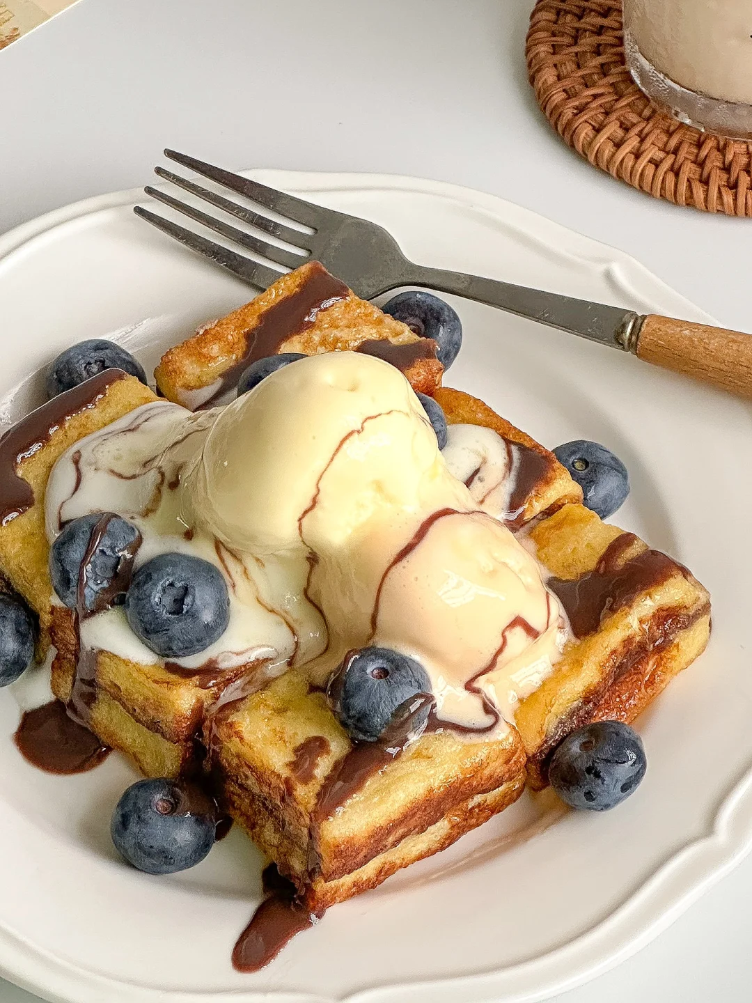 冰淇淋西多士🍞吐司这么吃太好吃了吧！！