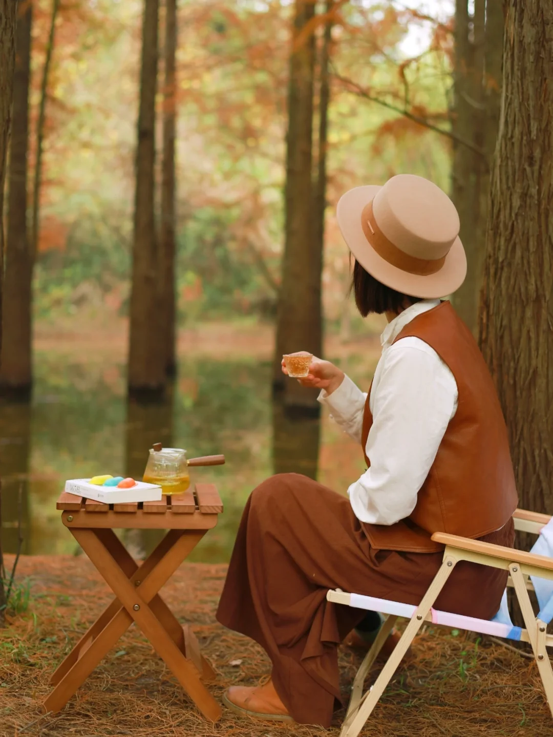 武汉小众水杉仙境/随手拍大片绝绝子！