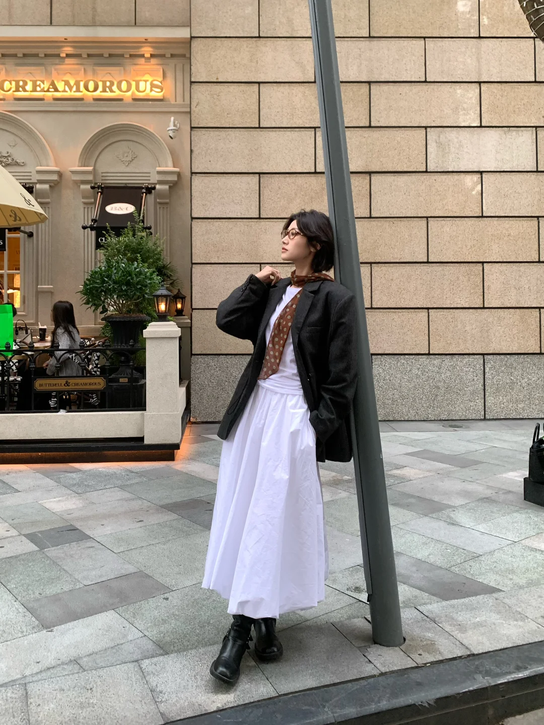 ootd 白色真的好好看！！！