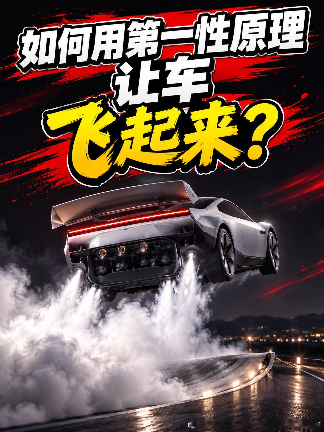 我们还在纠结刹车踏板的问题，特斯拉已经开始飞了。
作为一个Model 3车主，我不会因为自己开特斯拉就替它站队。
但这次必须承认：马斯克不是在造一台更快的车，而是在换一道题。
传统超跑无论增加多少马力，最终都会受轮胎抓地力限制。
Roadster的思路是：既然轮胎到极限了，就增加一种完全不依赖轮胎 ​
