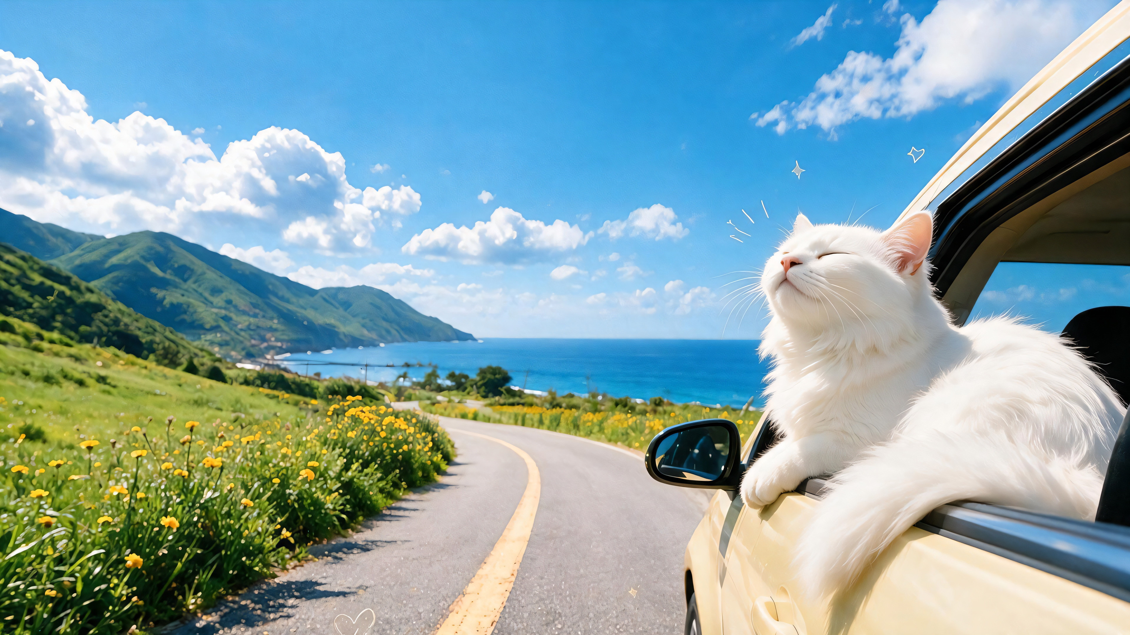 疲惫的时候暂且休息下也好别总是很快的否定自己，你是优秀的，值得拥有最特别的。  -电脑壁纸 ​​​