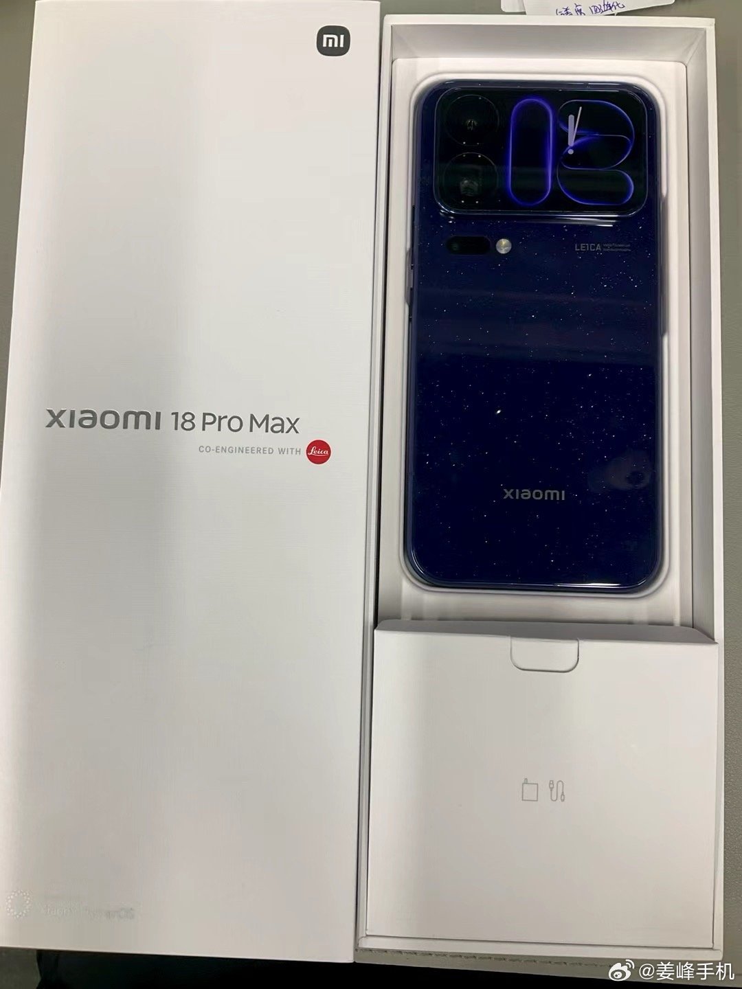 小米18pro Max 12+512G星河蓝
电池效率100 成色99新在保27/09/24
6850 ​