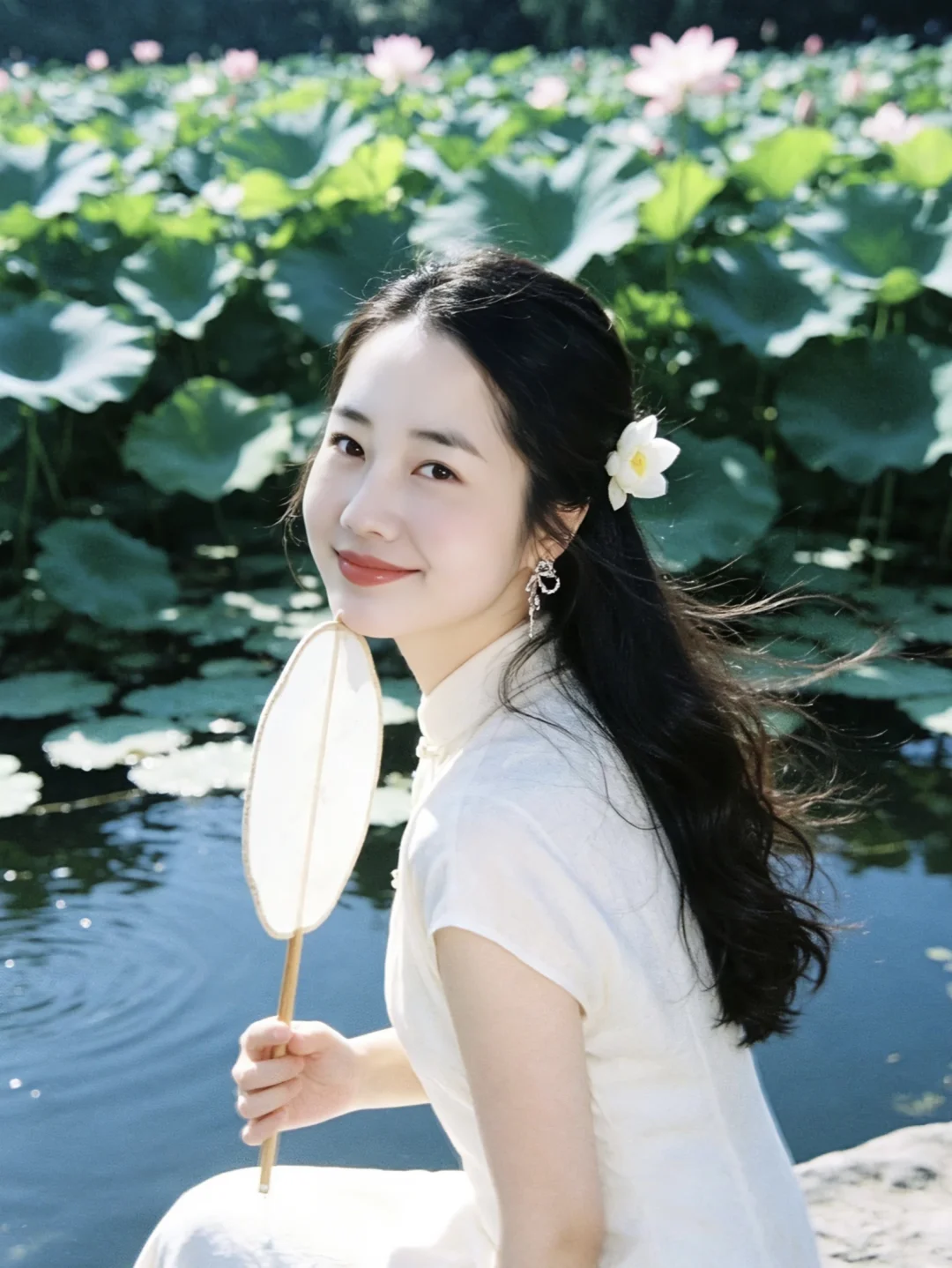 竹色溪下绿 荷花镜里香🪷🪷