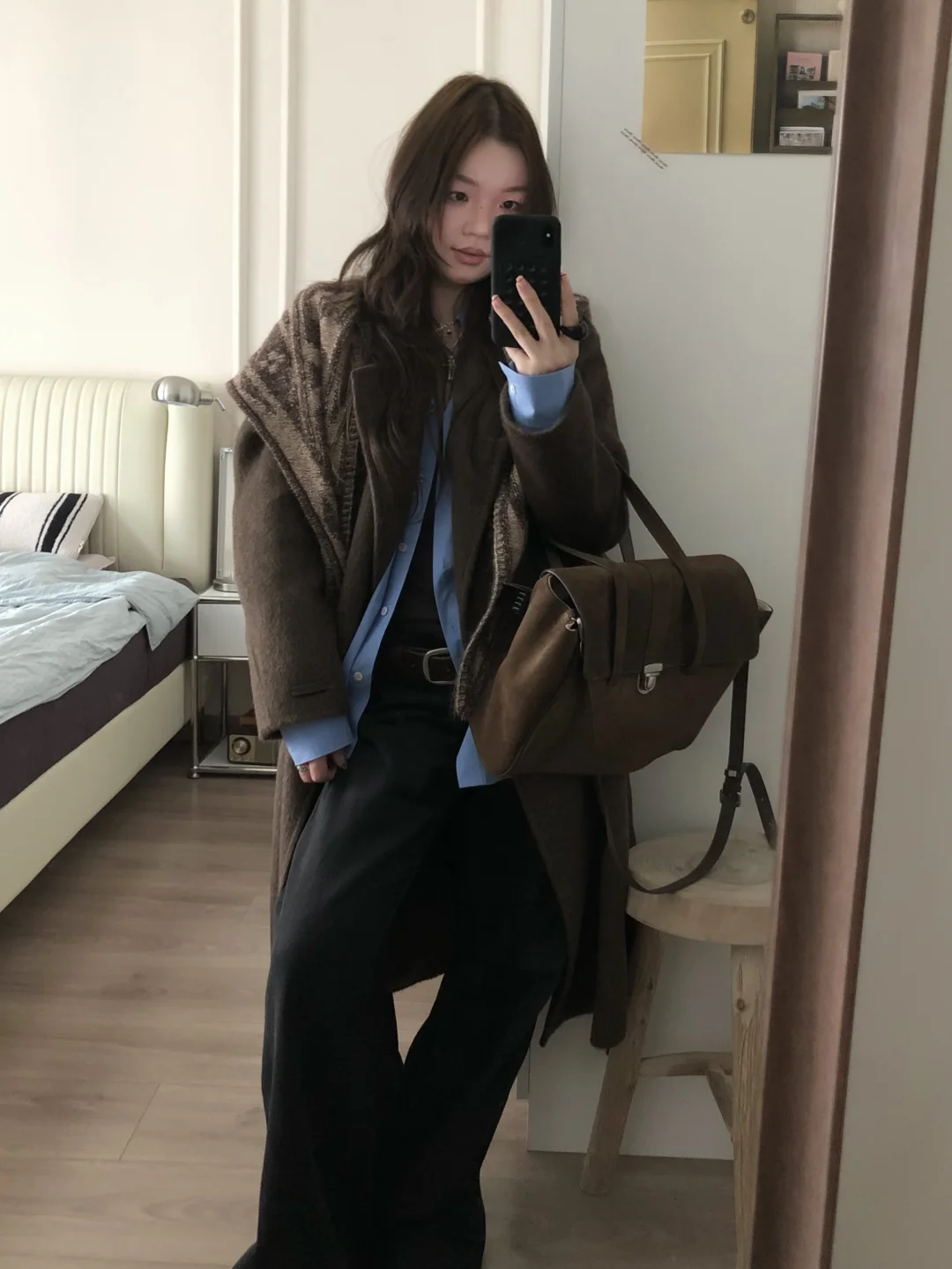 🤎💙复古撞色！！