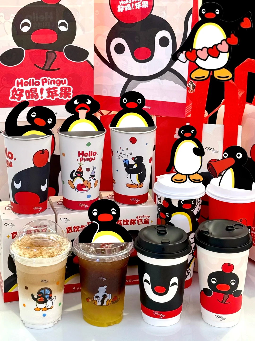 今天的古茗，Pingu控直接爱疯了🐧