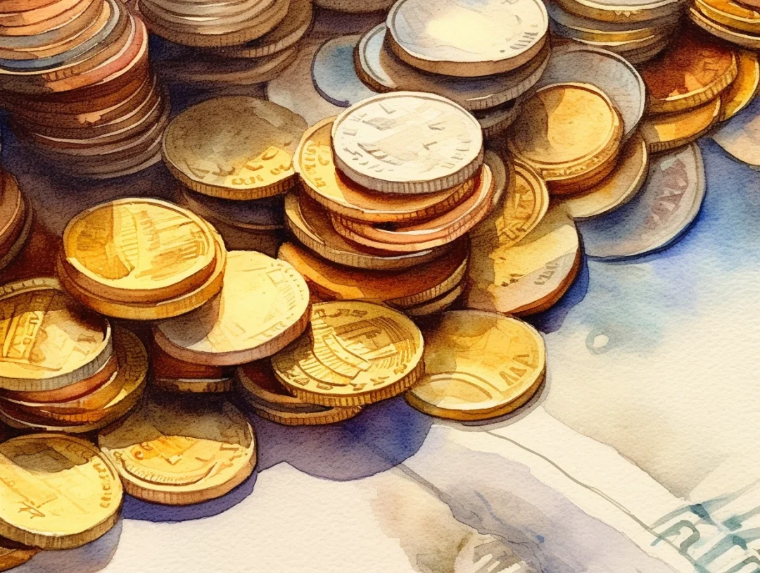 金币银币纸币，好多钱💰