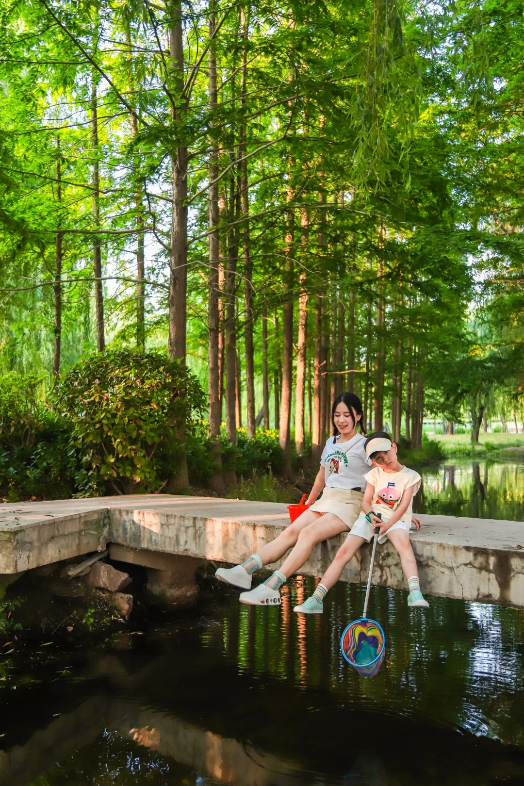 锁住青岛市区小众玩水宝藏地❗捉鱼虾知了猴