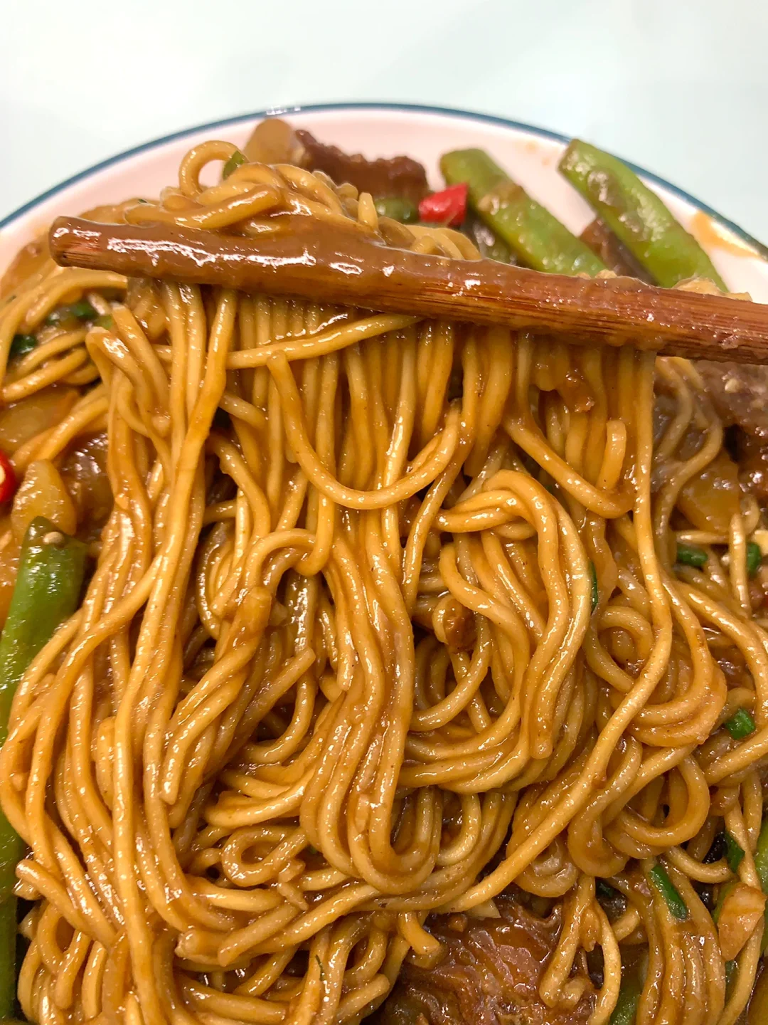 我妈做了一辈子的豆角焖面！绝了！！