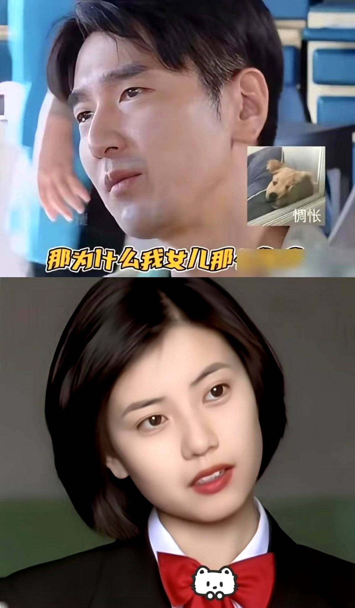 赵又廷跟黄晓明倒苦水，愁得直叹气：“我女儿长得太像我了。”

黄晓明在旁边听得直愣神。赵又廷眉头拧成疙瘩，语气里全是遗憾。他原指望闺女能完美复制高圆圆的脸，结果基因这东西硬是绕开了国民女神，全随了爹。

这哪是吐槽闺女，分明是换着花样给老婆吹彩虹屁。放着绝顶美貌没遗传上，当爹的比谁都心痛。

满级凡